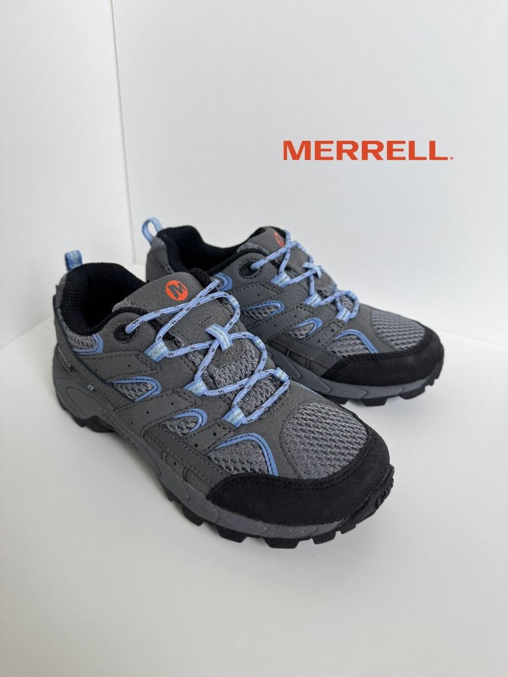 New w/o Box! Merrell Kids' Moab 2 Low Lace Waterproof Shoe - Size 13.5 - Picture 2 of 12